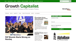 Desktop Screenshot of growthcapitalist.com